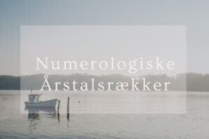 årstalsrækker, numerologiske årstalsrækker, skæbe, livsskæbne, numerologi, numerolog, navneskifte, numerologisk navneskifte